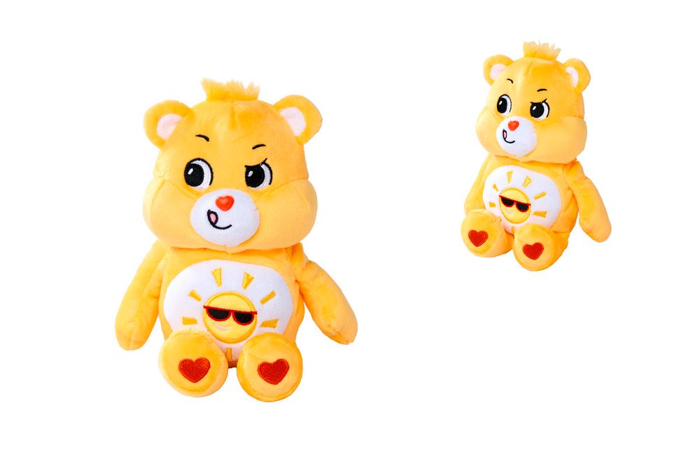 Nicotoy - Care Bears Funshine Bear Plush Toy - Yellow - 23 cm