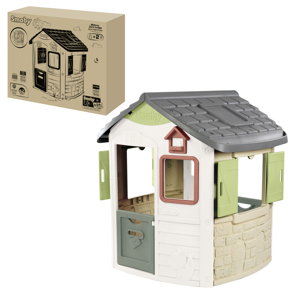 Smoby - Life Jura Lodge Playhouse