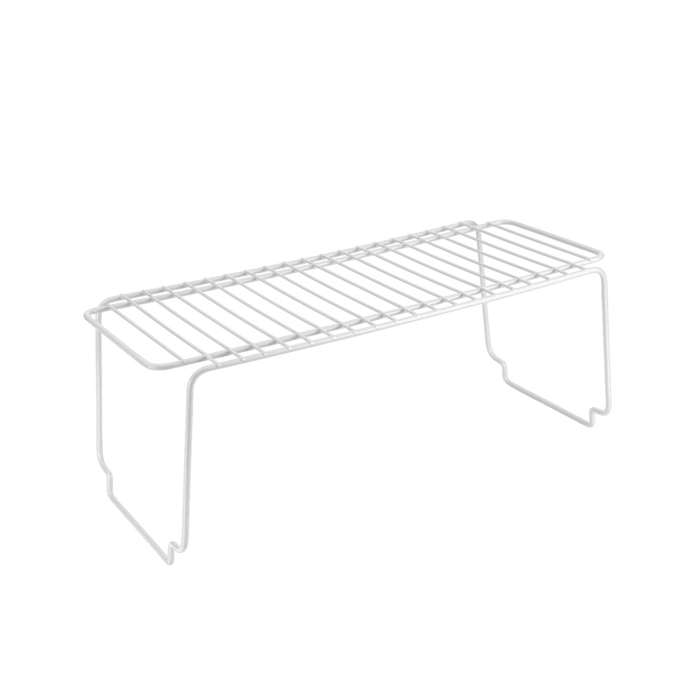 Metaltex - Stackable Shelf - Bridge Multi Purpose Shelf - Space Saving Kitchen Organizer With Ldpe Plastic Coating