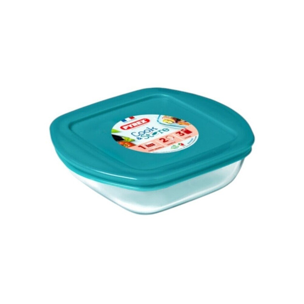 Pyrex - Cook & Store Squared Roaster With Lid - 1 L