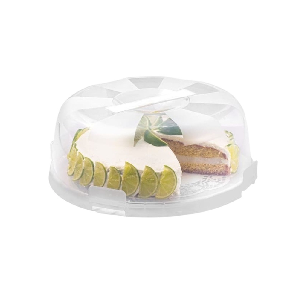 Snips - Delice Cake Carrier With Tray And Dome – 28cm - Made In Italy