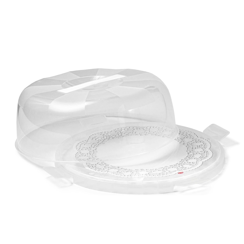 Snips - Delice Cake Carrier With Tray And Dome – 28cm - Made In Italy