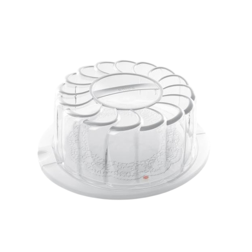 Snips - Cake Carrier With Tray And Cover – 28cm - Made In Italy