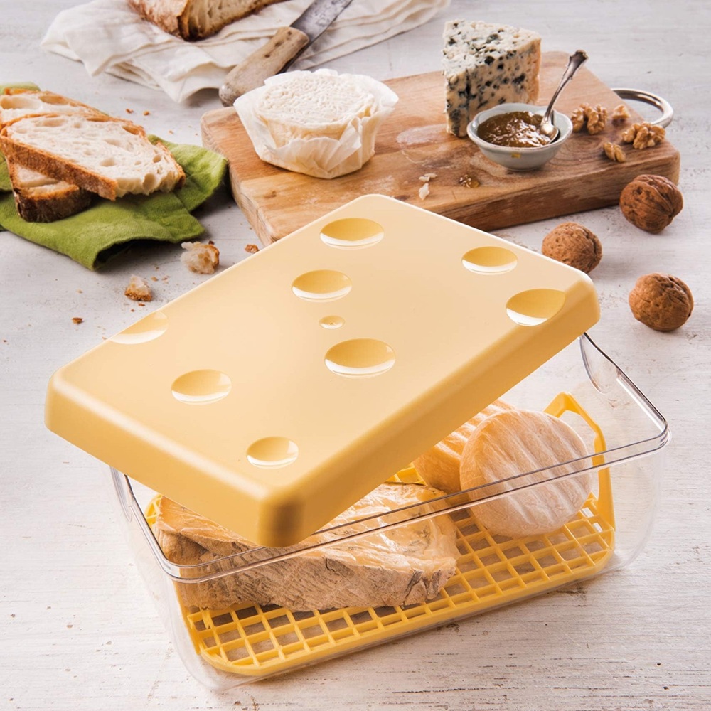 Snips - Cheese Keeper With Ventilation Grid And Freshness Lid -  3L – Made In Italy