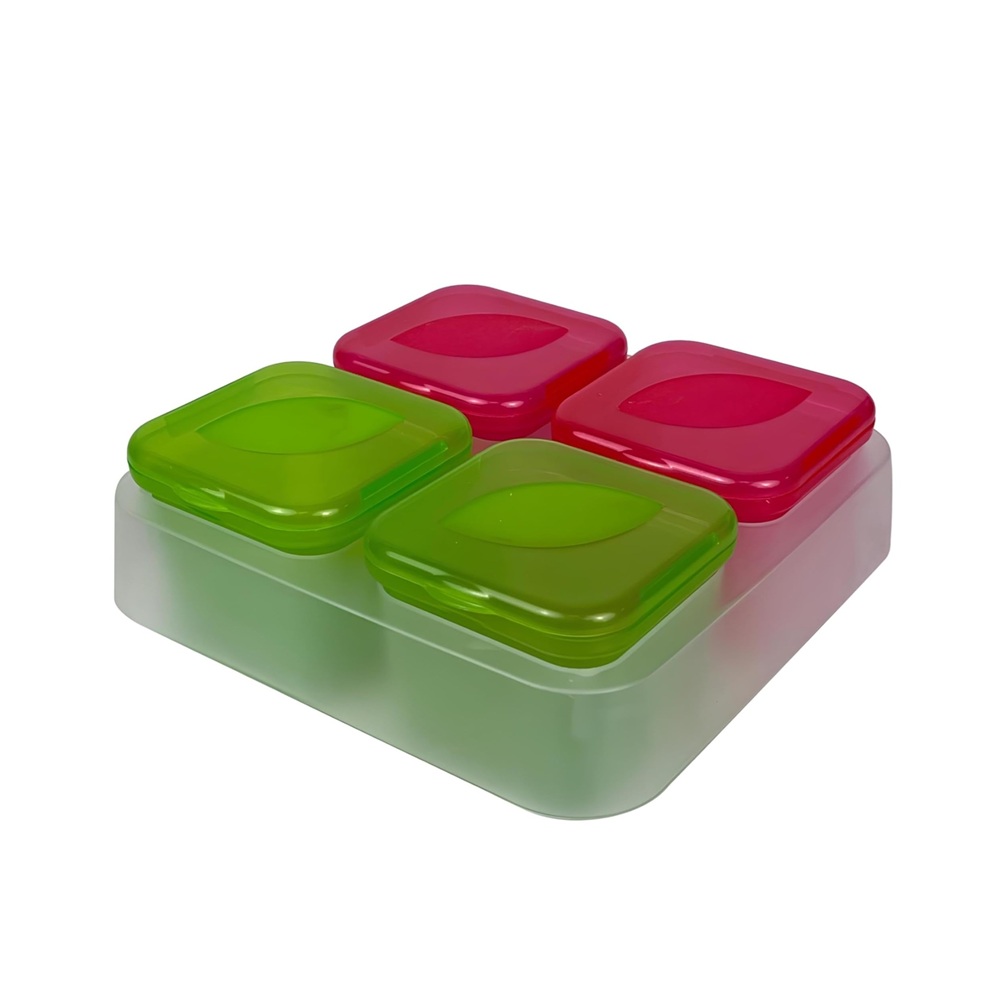 Frozen - Sauce And Herb Set – 4 Single Portion - Boxes With Tray - 100ml - Made In Italy