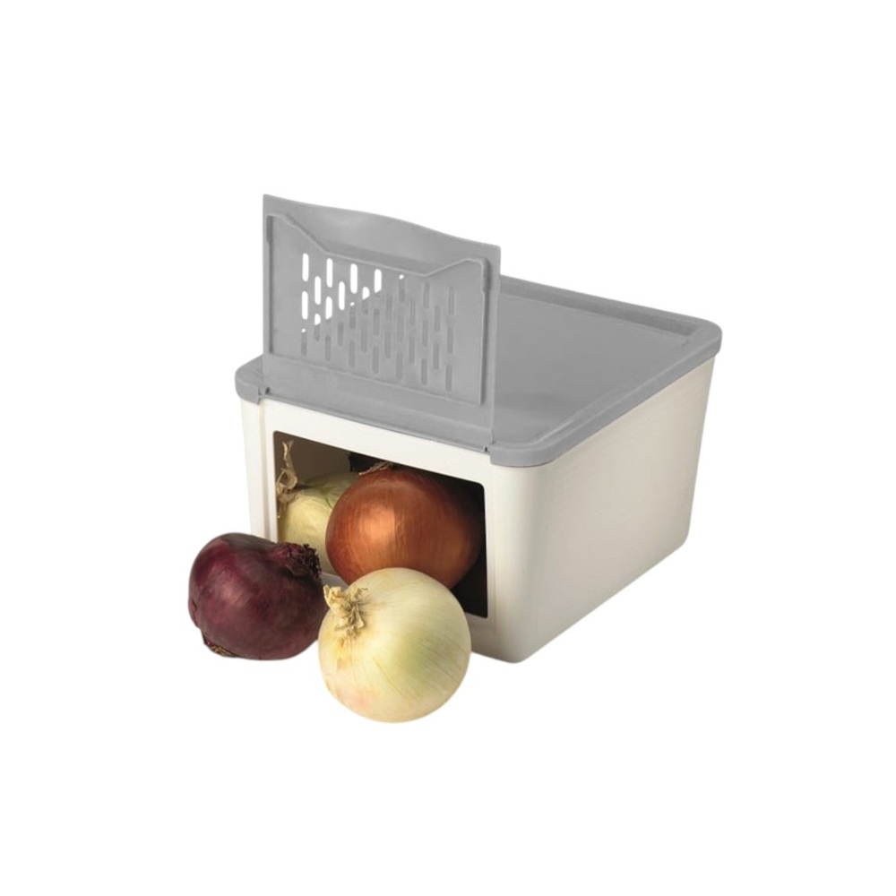 Snips - Onion And Vegetable Keeper With Ventilated Lid – 2KG  - Made In Italy