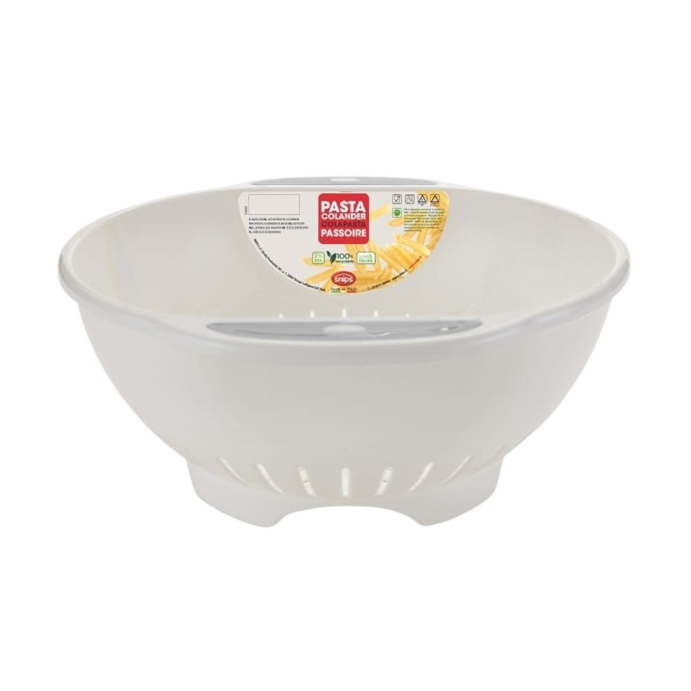 Snips - Pasta Colander With Ergonomic Handles – 28cm - Made In Italy