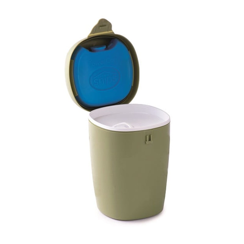 Snips - Yogurt Ice Box With Ice Pack And Leak Safe Lid – Green  - Made In Italy