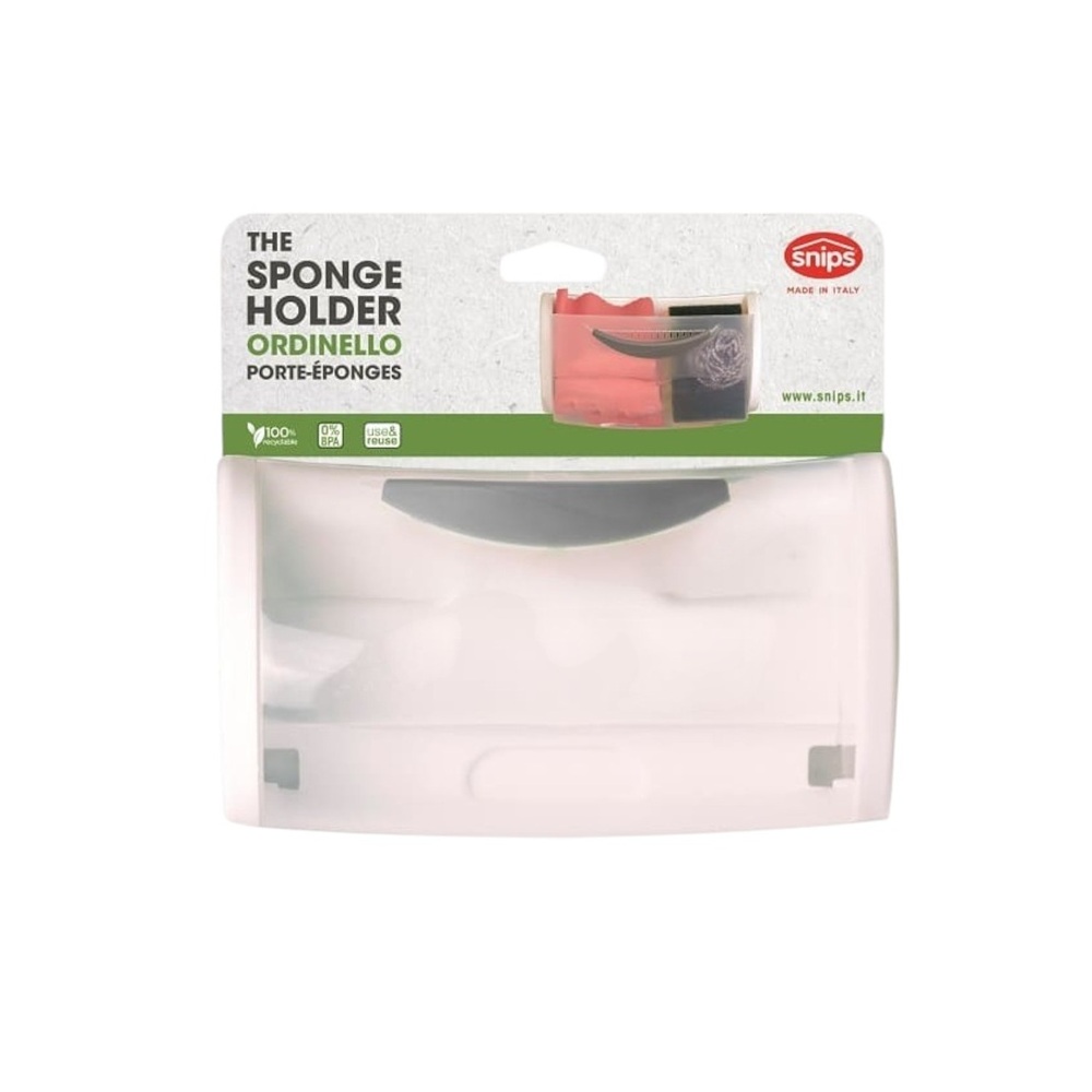 Snips - Ordinello Sponge And Glove Holder With Air Grill – Made In Italy