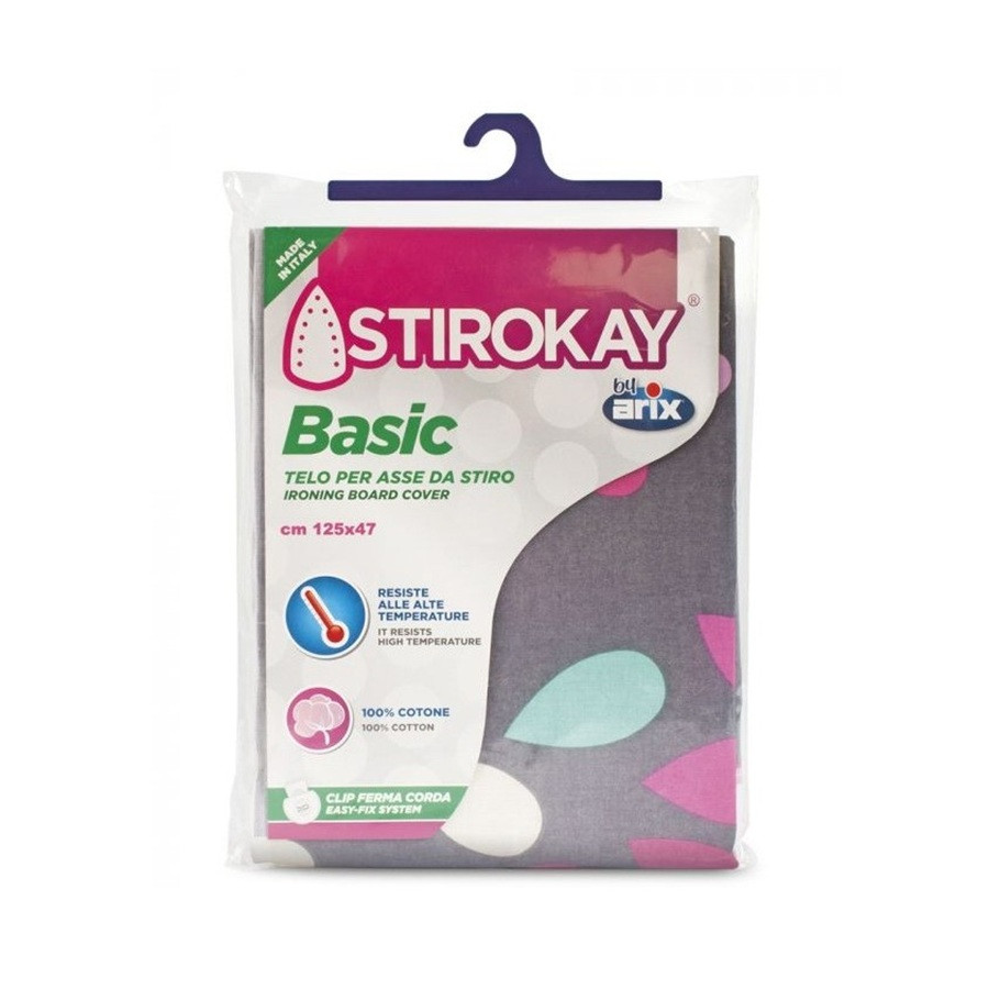 Stirokay - Basic Printed Ironing Board Cover - Multicolor - Style May Vary - 1 Pc