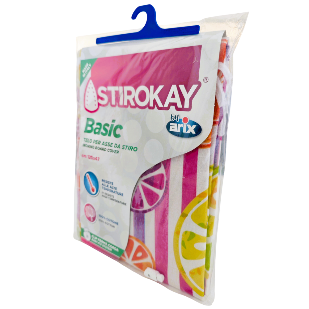 Stirokay - Basic Printed Ironing Board Cover - Multicolor - Style May Vary - 1 Pc