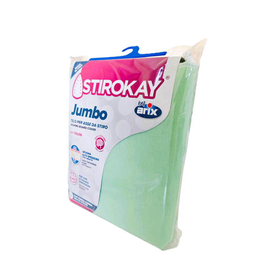 Stirokay - Jumbo Ironing Board Cover - Green - 155x56 cm
