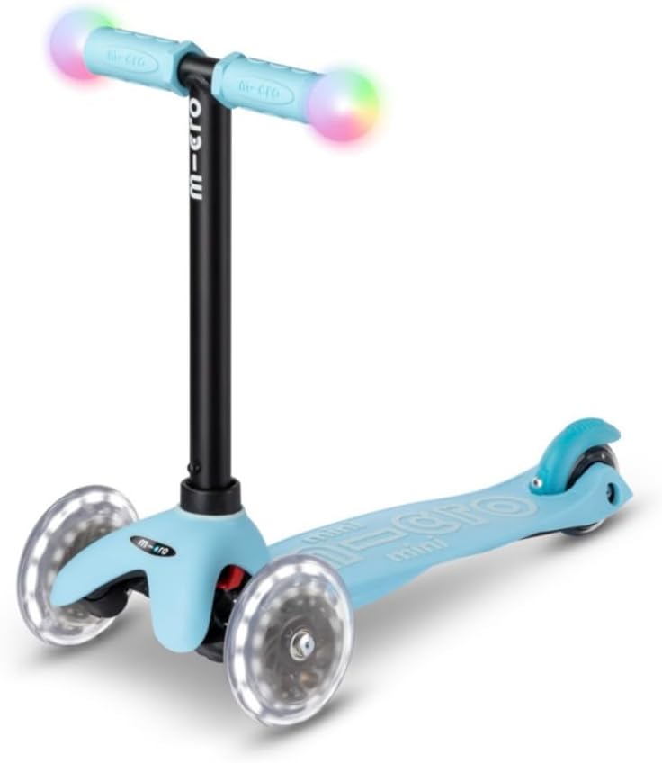 مايكرو - سكوتر ميني تو غرو ديلوكس ماجيك بإضاءة أل اي دي - أزرق