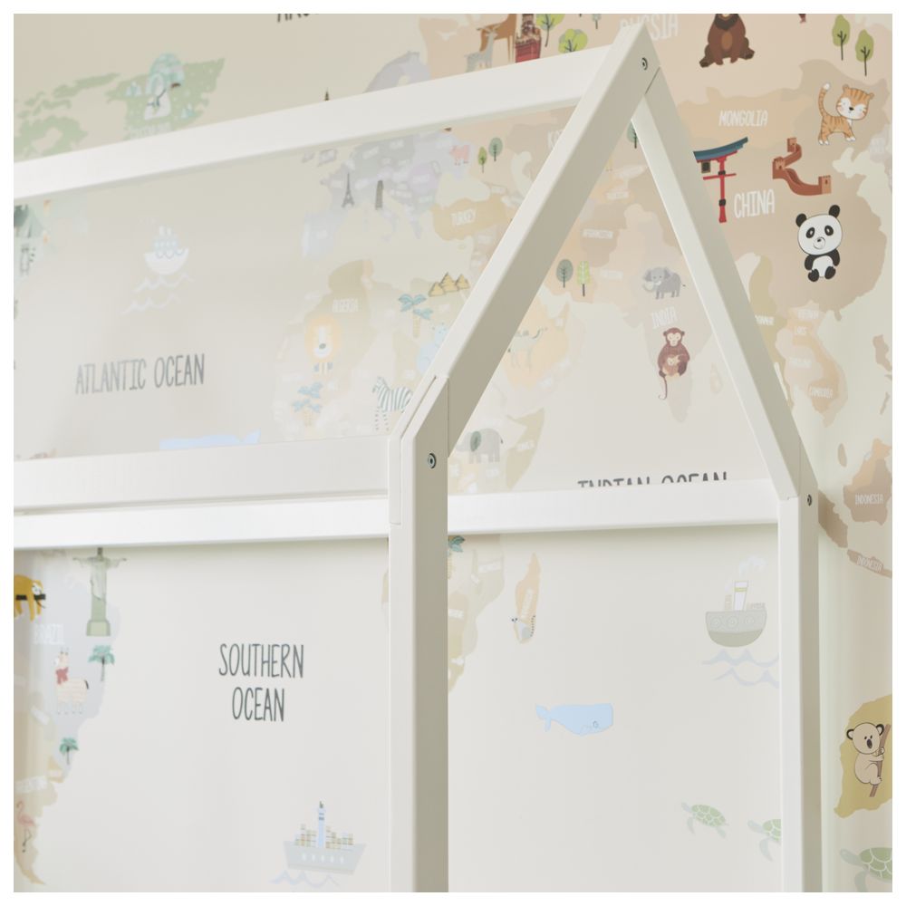 Baby Elegance Hut Junior Bed - White