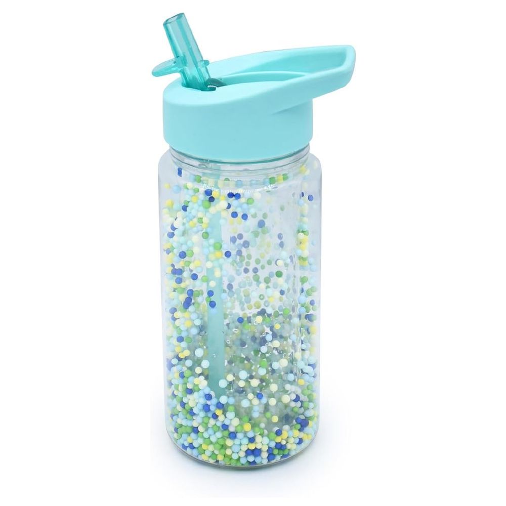 ميلي - زمزمية مياه مزدوجة الجدار مع كرات إسفنجية - 300 مل