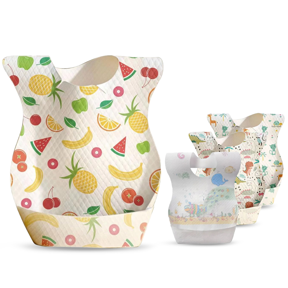 Star Babies - Disposable Baby Bibs - Style May Vary - 45 Pcs