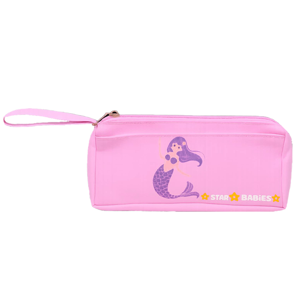 Star Babies - Double Zipper Pencil Case - Little Mermaid
