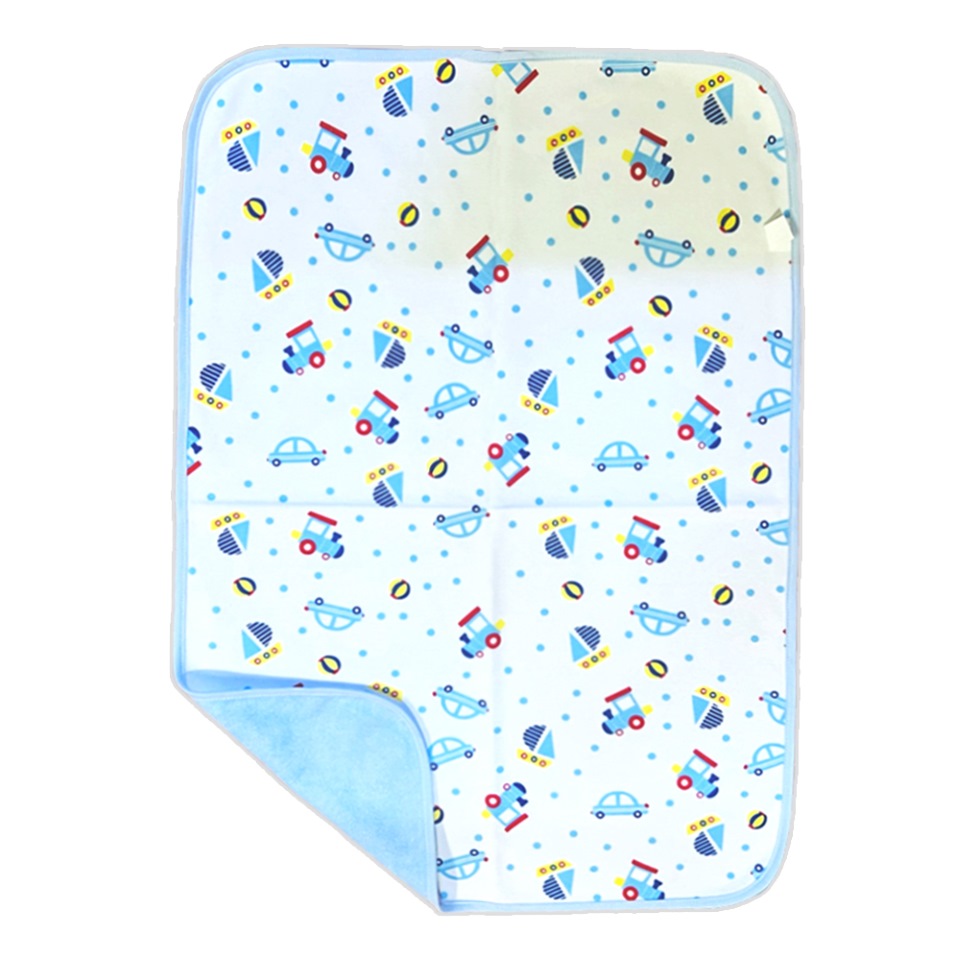 Star Babies - Reusable Changing Mat - White/Blue