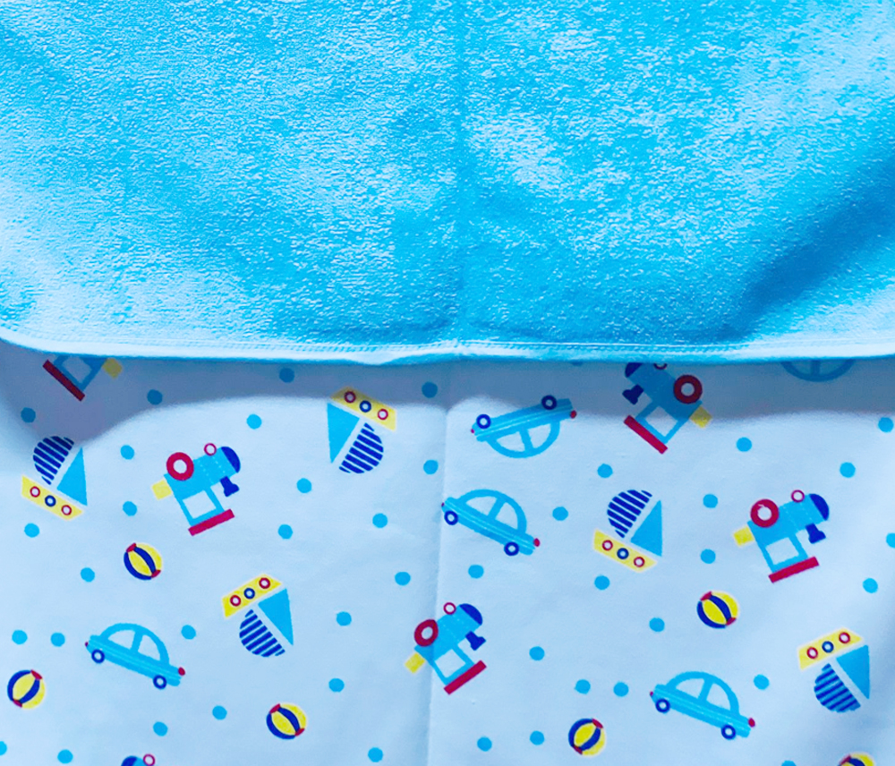 Star Babies - Reusable Changing Mat - White/Blue