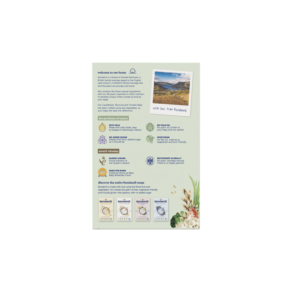 Kendamil - Cauliflower, Broccoli And Tomato Bake - 150gm