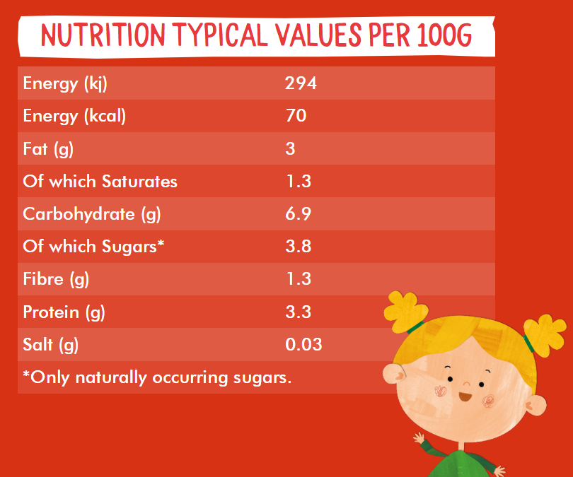 Piccolo - Organic Coconut Red Thai Vegetable Curry Baby Food - 130 gm