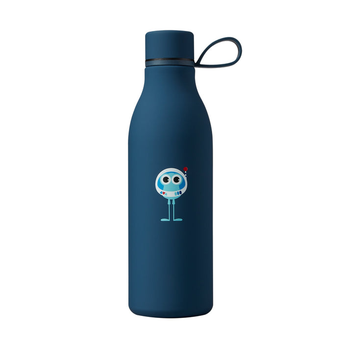 Tinc - Spaceman Stainless Steel Soft Touch Water Bottle - Blue - 500 ml