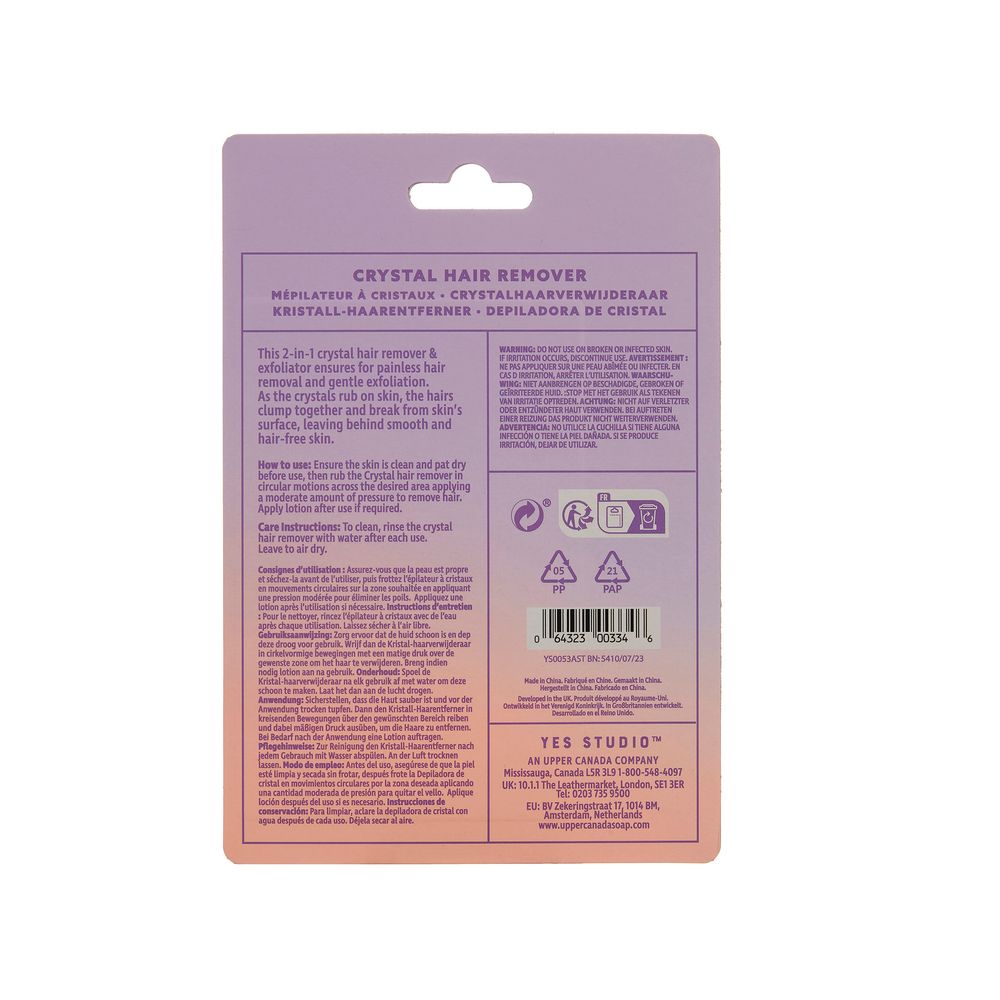 Yes Studio Crystal Hair Remover - Purple