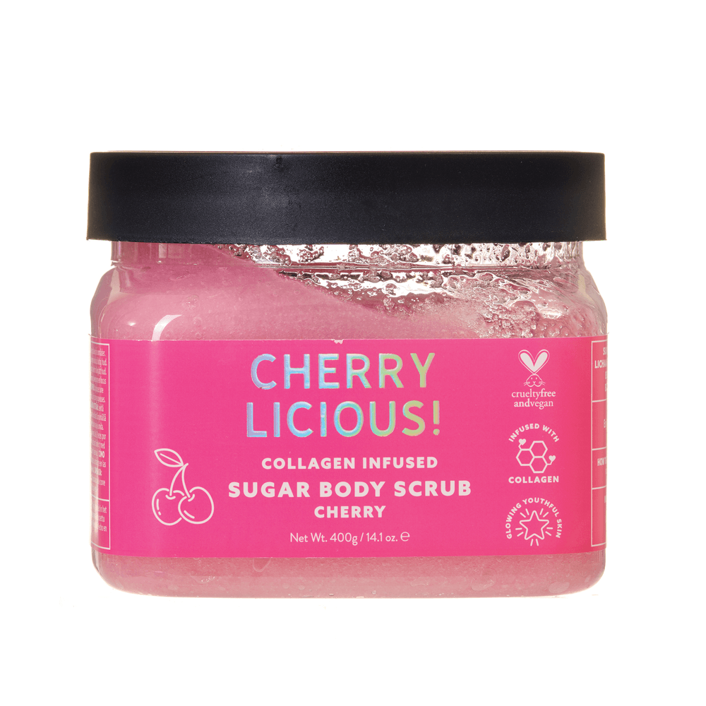 Yes Studio Cherrylicious! Sugar Body Scrub - 400 gm