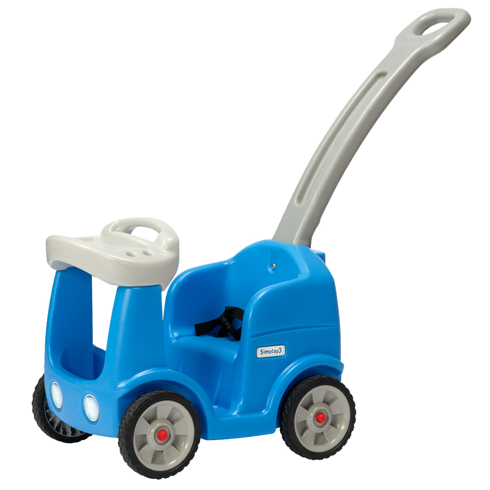 Simplay3 - Roll And Stroll Quiet Ride Push Car
