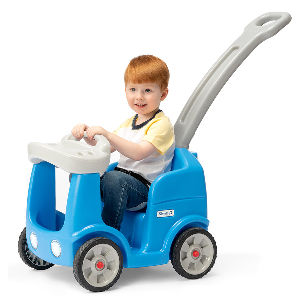 Simplay3 - Roll And Stroll Quiet Ride Push Car