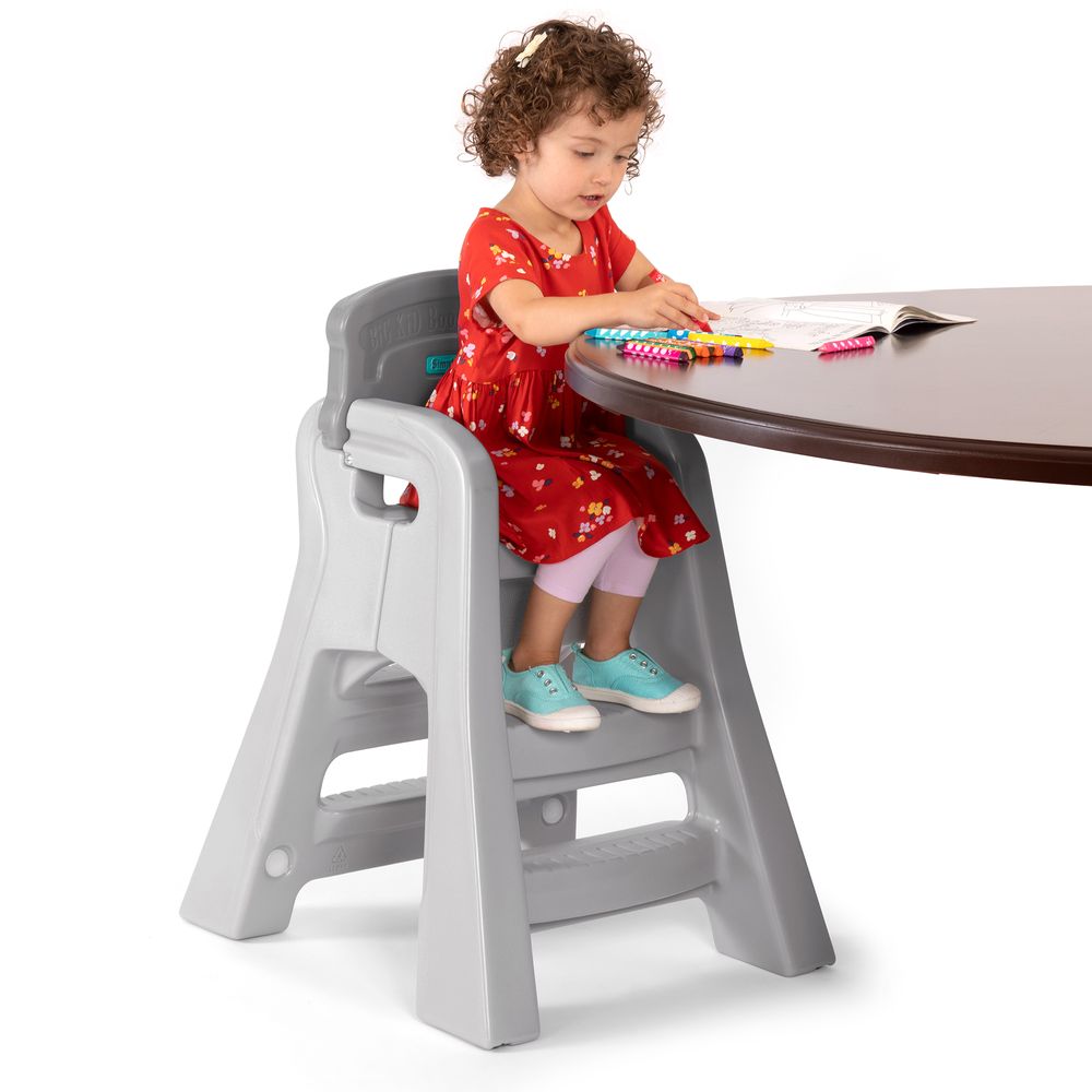 Simplay3 - Big Kid Booster High Chair - Gray