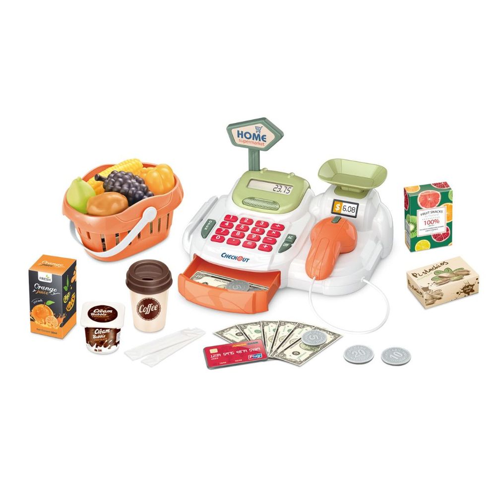 Mini Panda - Cash Register Combination Set - 36 Pcs