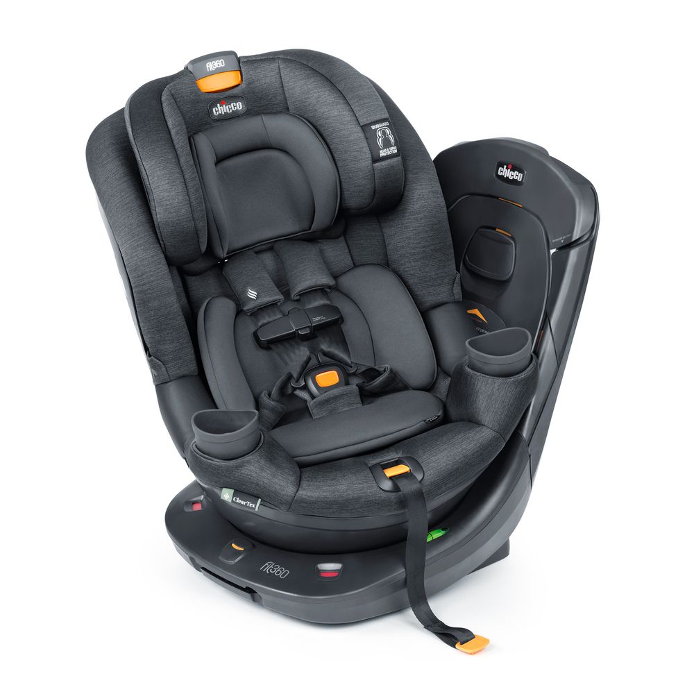 Chicco - Fit360 ClearTex Rotating Convertible Car Seat - Slate