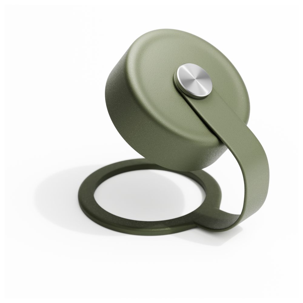 بيولا - زمزمية مياه معزولة بالفراغ مع غطاءين - أخضر غابي - 1200 مل