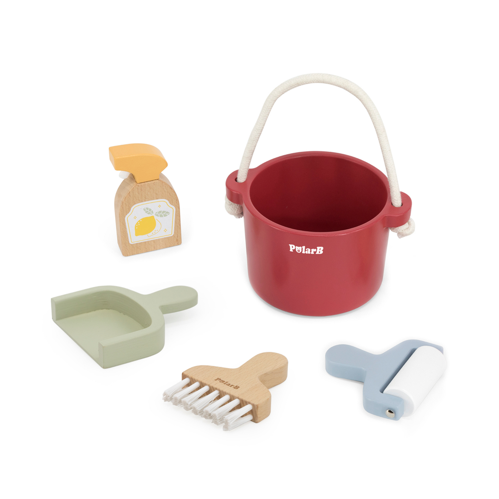 PolarB - Wooden Cleaning Set - 5 Pcs