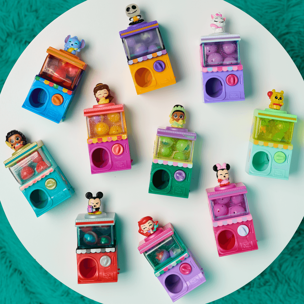 Disney - Doorables Squish'alots 1 Mini 3 Micro Action Figures - 1.65 cm - Style May Vary