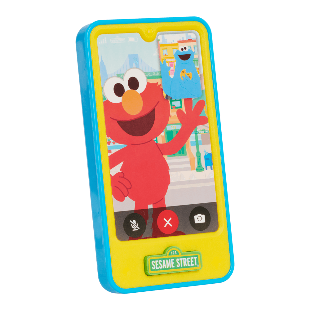 Sesame Street - Chat With Elmo Cell Phone Musical Toy - Multicolor