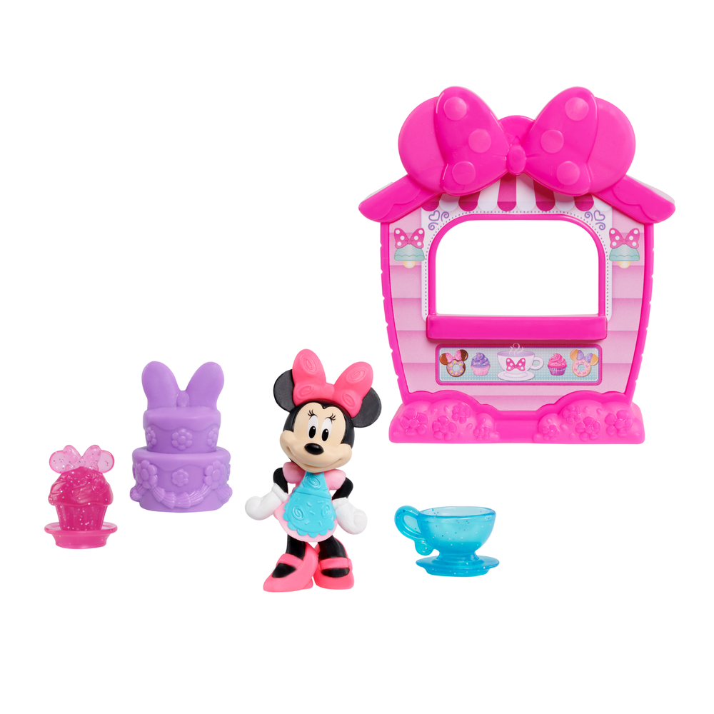 Disney - Minnie Mouse Sweet Treats Playset, Collectible Figure Set, 5-Piece Toy Figurines