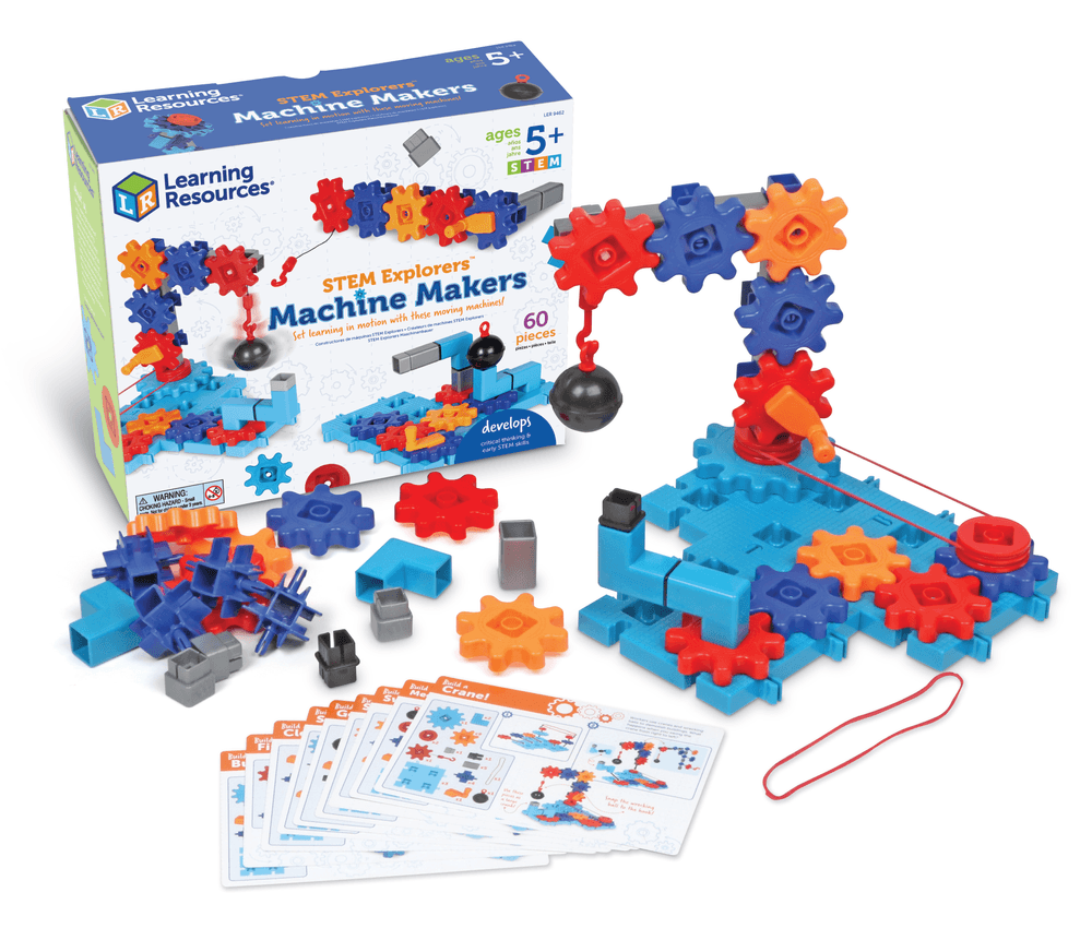 Learning Resources - Stem Explorers Machine Makers - 60 Pcs