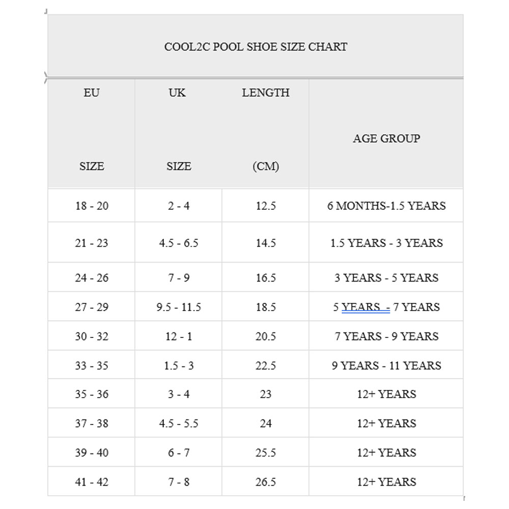 Cool2C - Kids Crocodile Non-Slip Pool Shoes - Blue