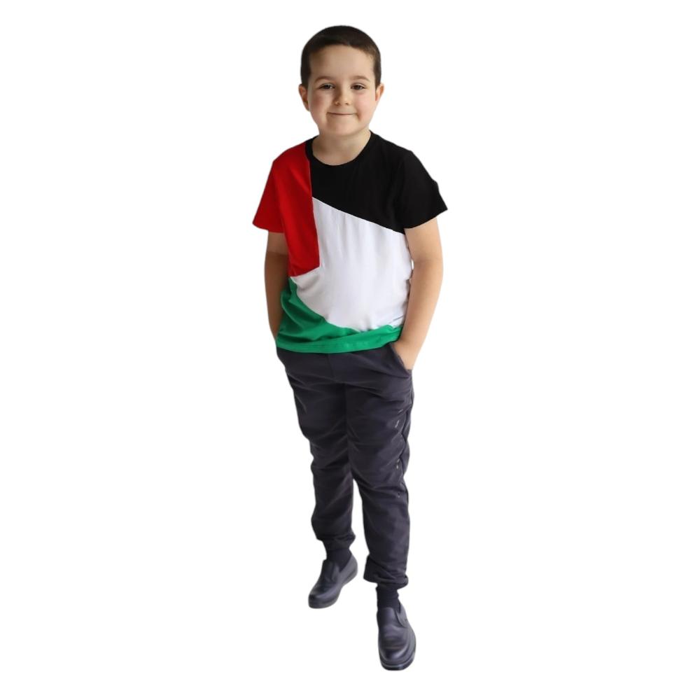 Daniel - Palestine Flag Tshirt National Wear