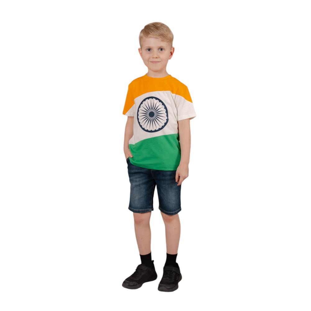 Daniel - India Flag T-Shirt National Wear