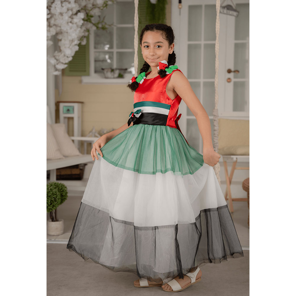 D' Daniela - Aisha UAE National Day Flag Dress