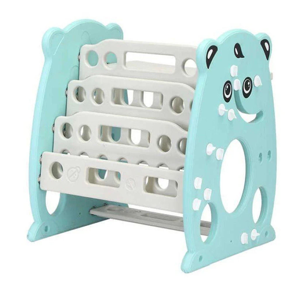 دريبا - رف كتب للأطفال 3 في 1 مع لوح رسم وكرسي - أخضر