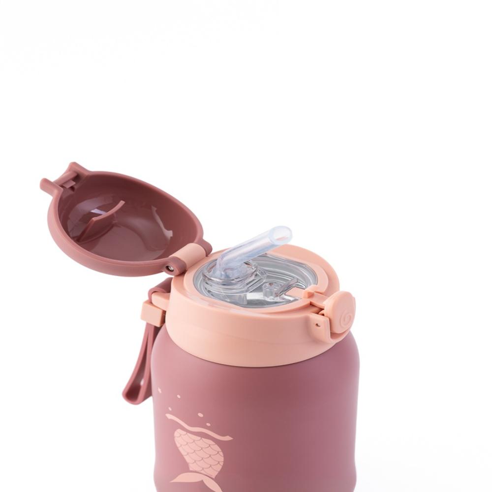 Eco Rascals - Water Bottle - Mermaid - Rose - 480 ml