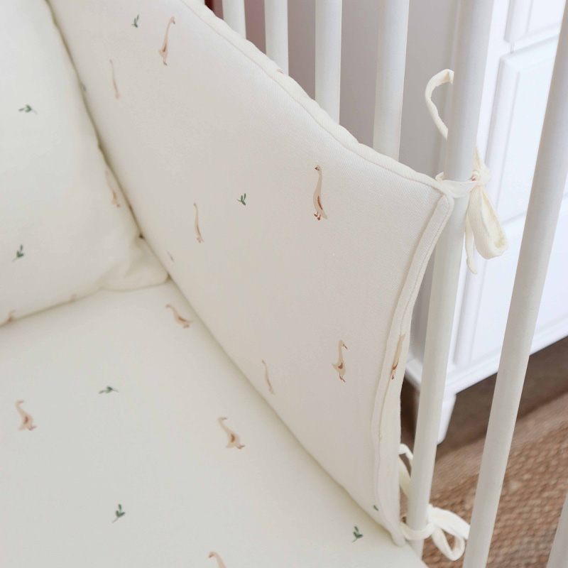 Gloop - Organic Baby Cot Bumper - Farm - 190x35cm