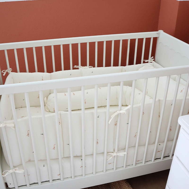 Gloop - Organic Baby Cot Bumper - Farm - 360x30cm