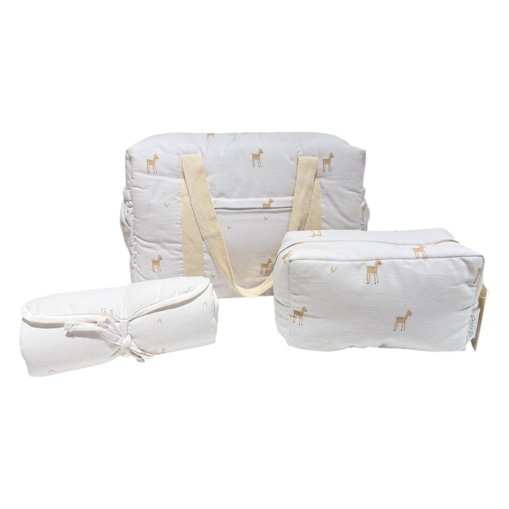 Gloop - Maternity Kit Bag Set - Little Deer - 3 Pcs