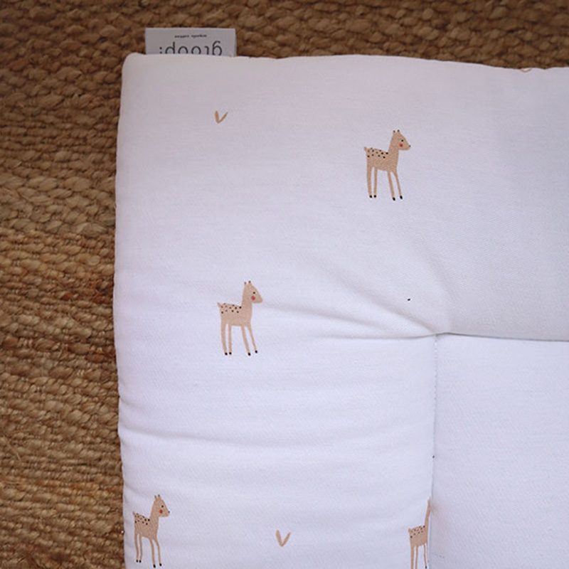 Gloop - Organic Cotton Play Mat - Little Deer - 100x100 cm