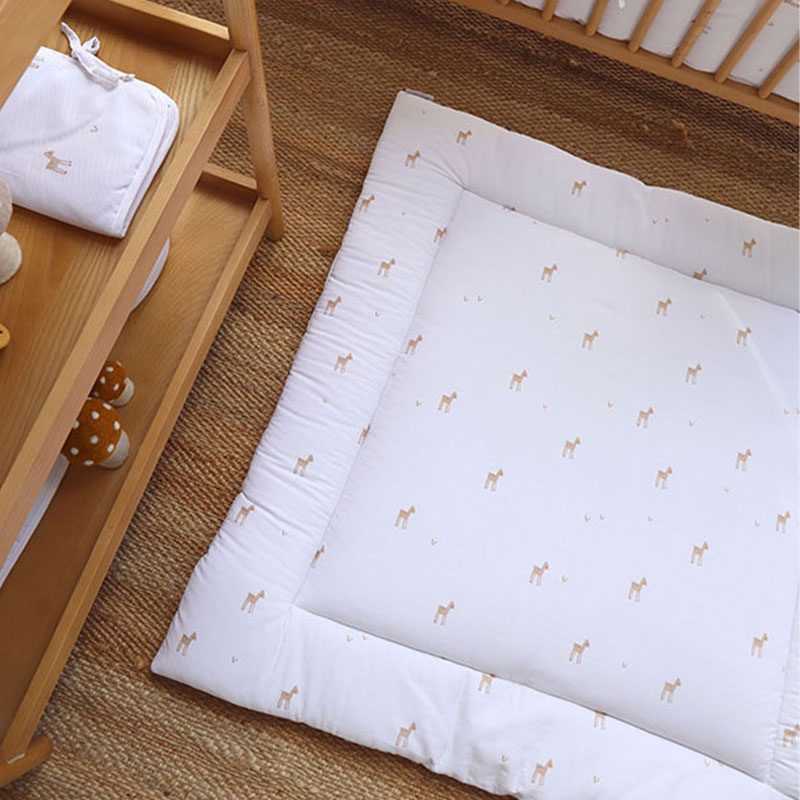 Gloop - Organic Cotton Play Mat - Little Deer - 100x100 cm